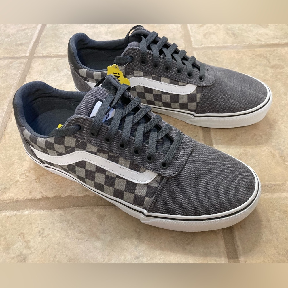 Vans Ward Deluxe Asphalt/White Men’s Size 11